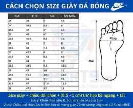 hướng dẫn sử dụng nike bóng đá