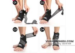 hướng dẫn sử dụng quấn cổ chân đá bóng