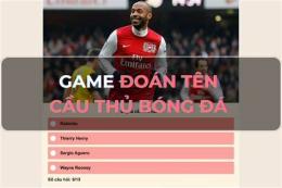 hướng dẫn sử dụng tên cầu thủ bóng đá