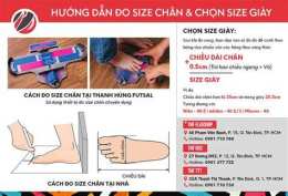 hướng dẫn sử dụng thanh hùng futsal - shop giày đá bóng chính hãng
