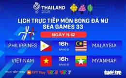 hướng dẫn sử dụng trực tiếp bóng đá nữ sea games 33 hôm nay
