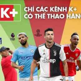 k+ trực tiếp bóng đá