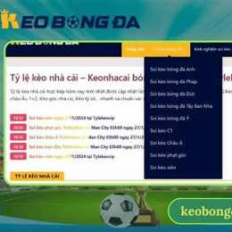kèo bóng đá chấm net
