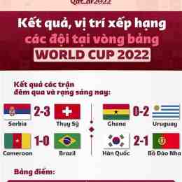 kết quả thi đấu bóng đá world cup 2026