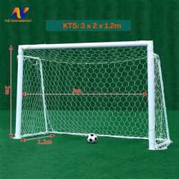 kích thước khung thành bóng đá