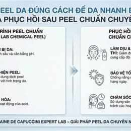 làm sao để peel da nhanh bong