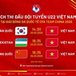 lich bong da u22 viet nam
