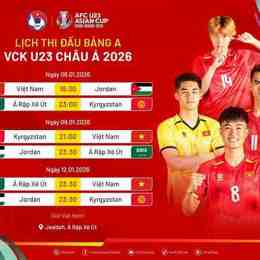 lịch bóng đa u23 việt nam