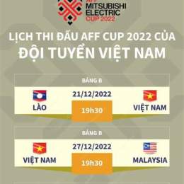 lịch thi đấu bóng đá aff cup đông nam á