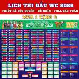 tính năng nổi bật lịch đá bong wc