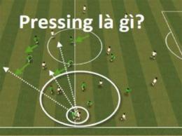 tính năng nổi bật pressing là gì trong bóng đá