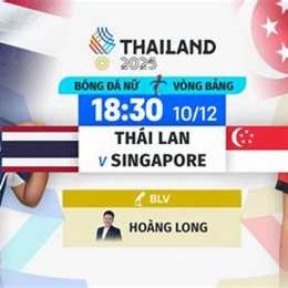 trực tiếp bóng đá thái lan và singapore hôm nay