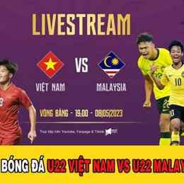 trực tiếp bóng đá u22 việt nam