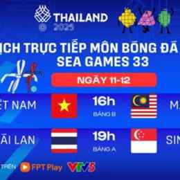 trực tiếp bóng đá việt nam sea games