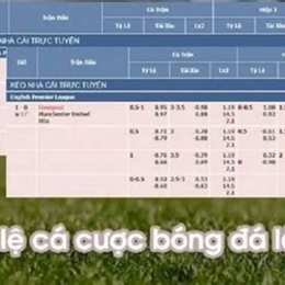 tỷ lệ đá bóng hôm nay