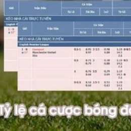 tỷ lệ kèo cá cược bóng đá