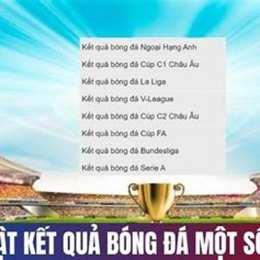 xem lại kết quả bóng đá