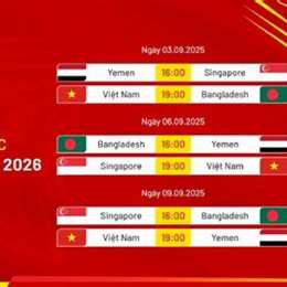 xem lịch bóng đá u23 châu á